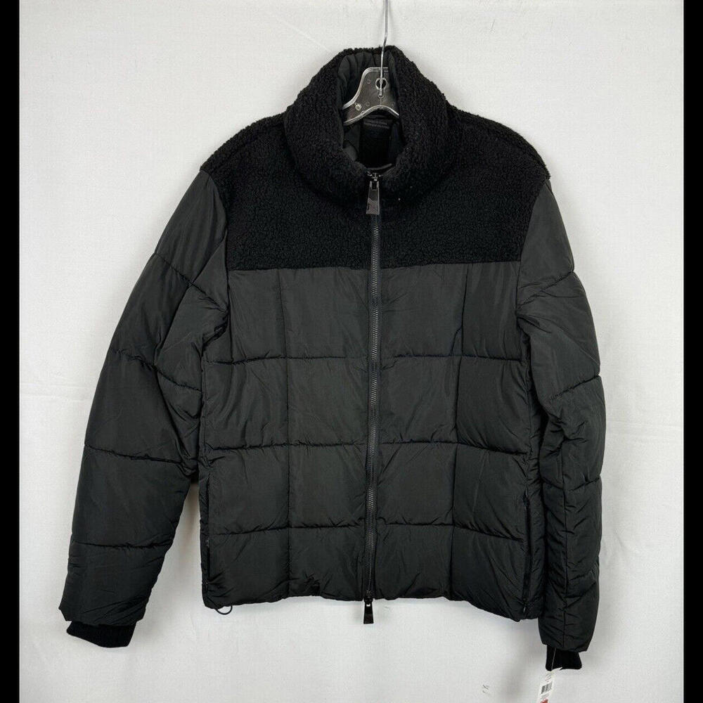 Noize Barry Puffer Jacket Black Size M